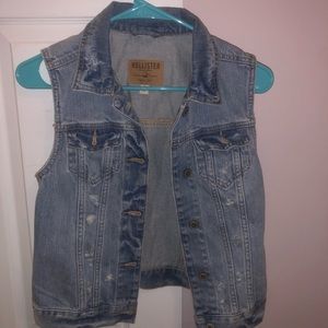 Hollister short sleeve jean jacket